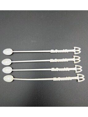 Vintage McDonald’s Stir Stick Spoons McSpoon Coffee Stirrer Swizzle Reusable Rea
